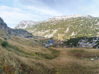 Pühringer Hütte, Totes Gebirge, Austria