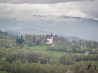 Kostel sv. Mikulas, Kasperske hory, Czech Republic1