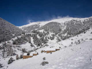 Bordes de Sevellà, Camino a Francoli, Andorra