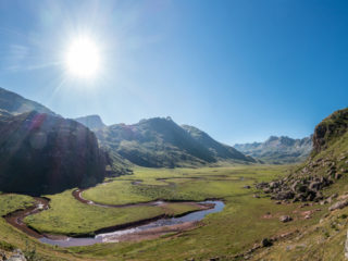 32.Aguas tuertas, río Aragón Subordán, GR11, España